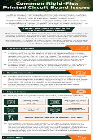 Common Rigid-Flex Printed Circuit Board Issues